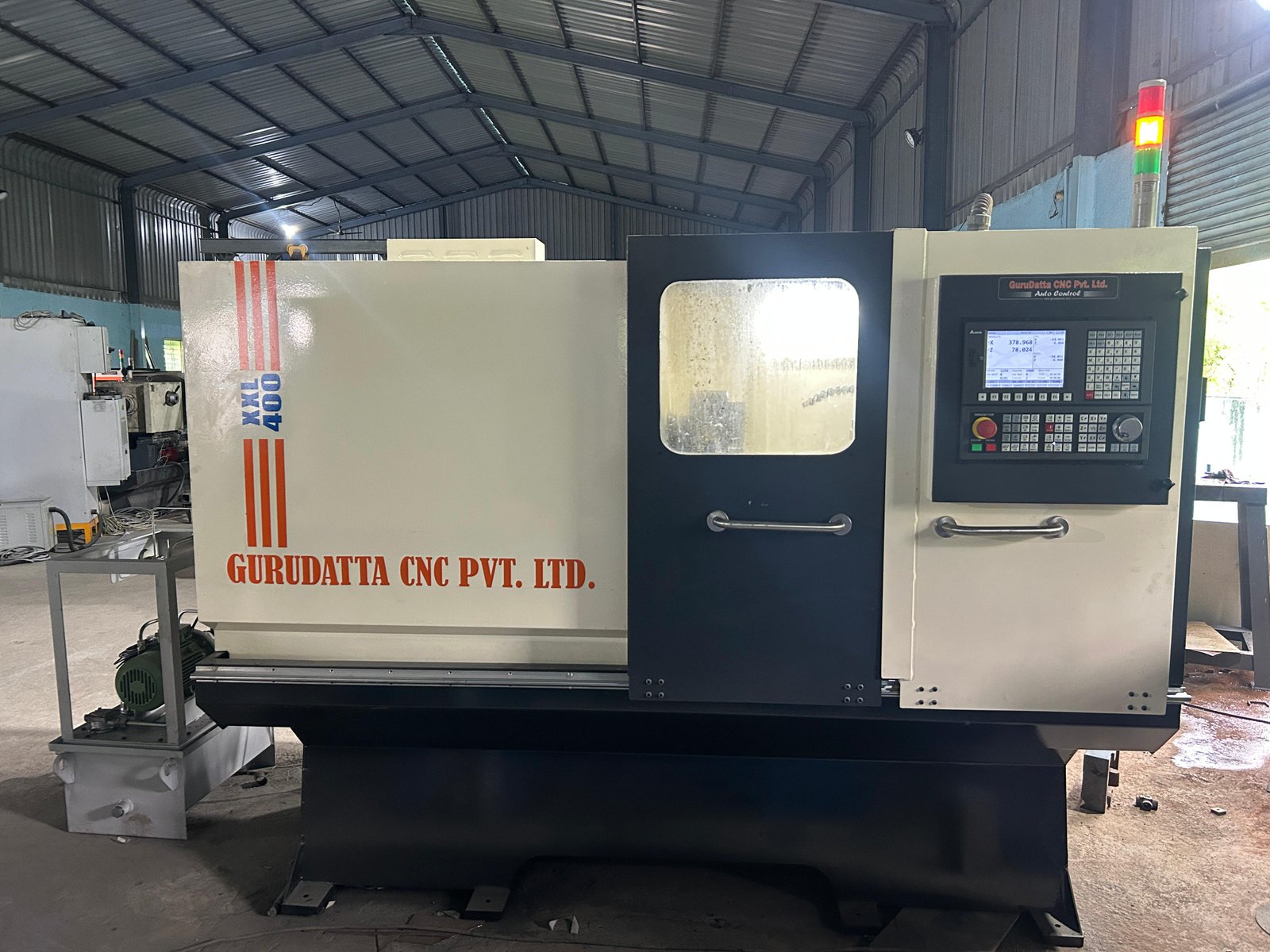 Customized CNC Lathe Machine Turning Dia 400 mm